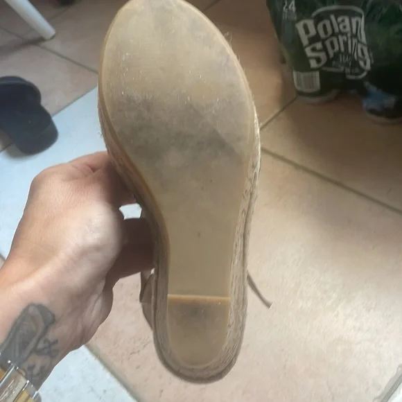 Steve Madden camel wedges - Picture 8 of 8